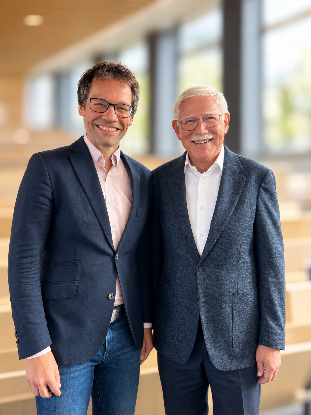 Prof. Christian P. Speer and Prof. Christoph Härtel